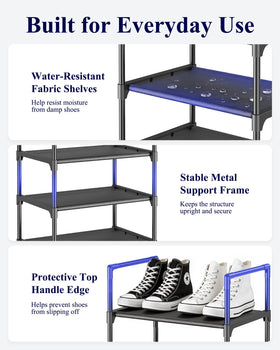 Kitsure slim footprint fit for entryways and closets without crowding