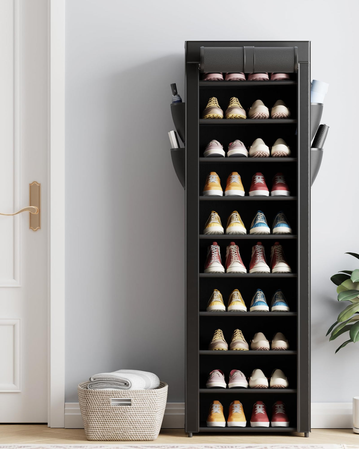 Kitsure compact hallway placement highlighting space-saving organization