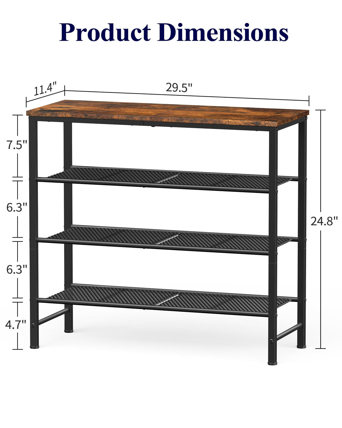 Kitsure shoe rack in entryway ready for everyday footwear at hand.