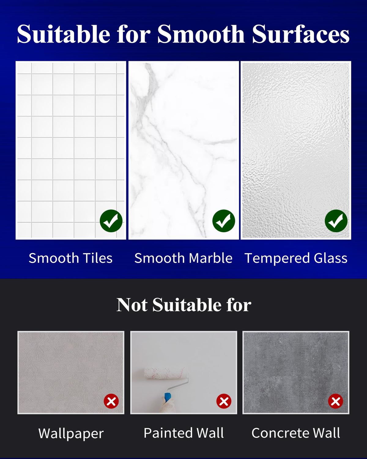 Kitsure white finish complements modern bathrooms and resists rust