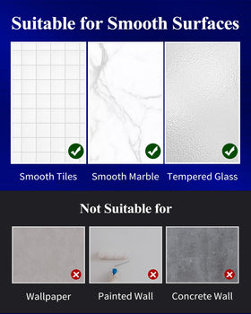 Kitsure white finish complements modern bathrooms and resists rust