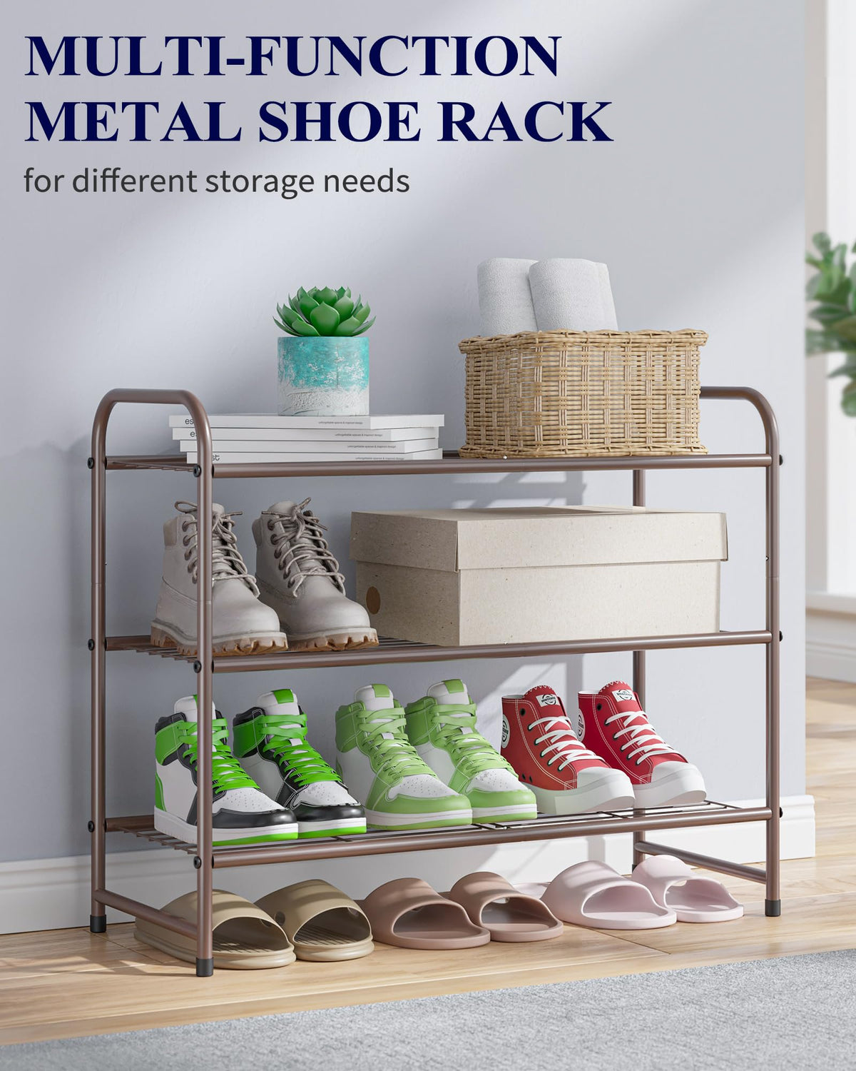 Kitsure bottom shelves configuration offers versatile storage options