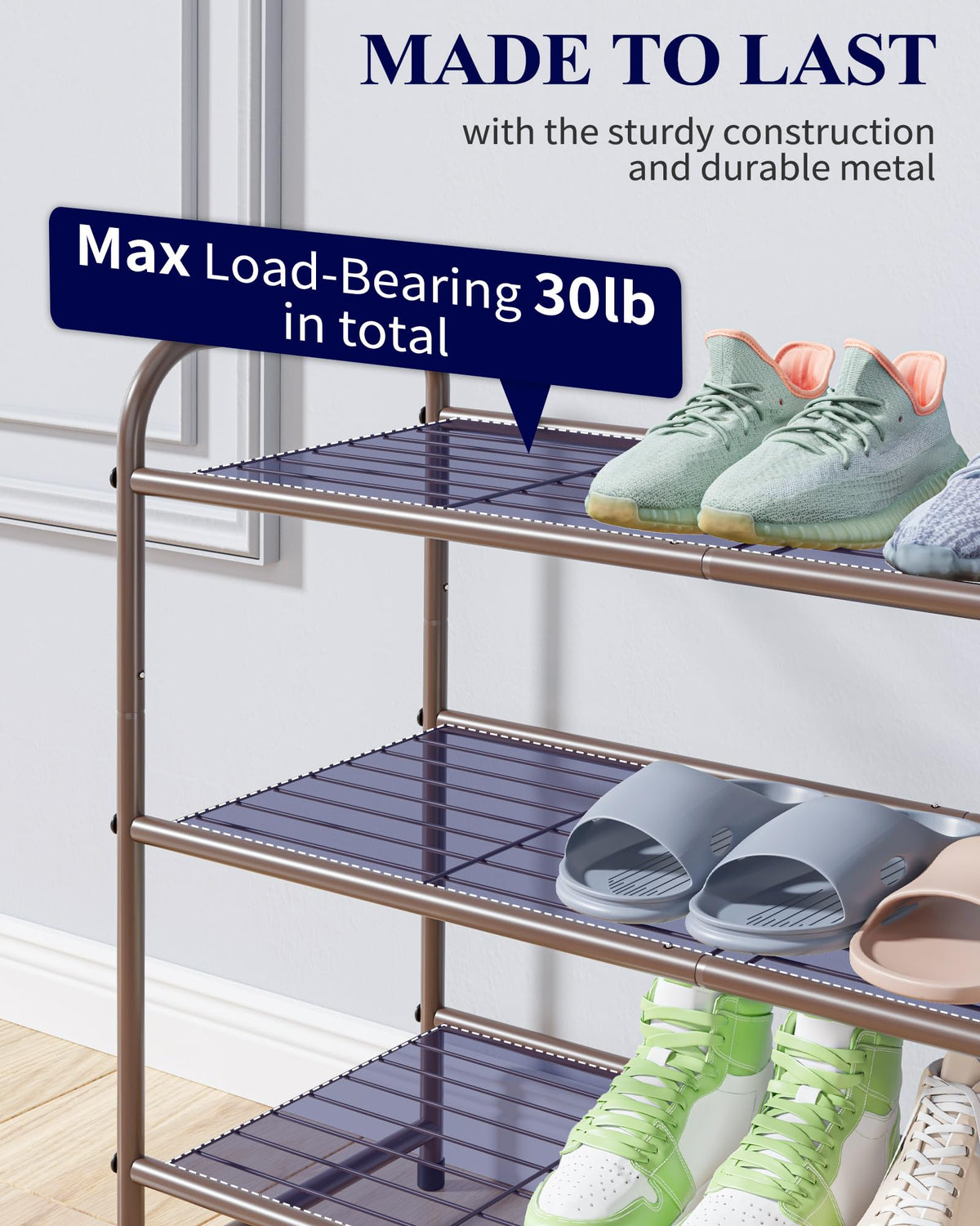 Kitsure 3-tier closeup tubes show rust-resistant durability