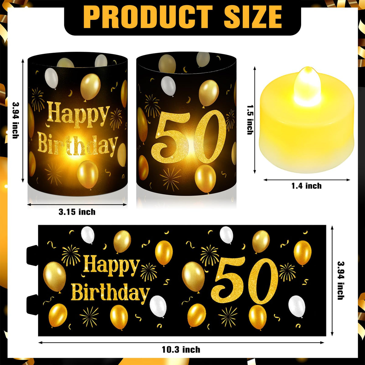 Kittmip lantern centerpieces are compact and table-ready for celebrations.