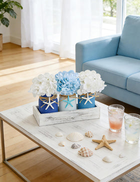 KIVIVO coastal kitchen decor adds fresh seaside flair