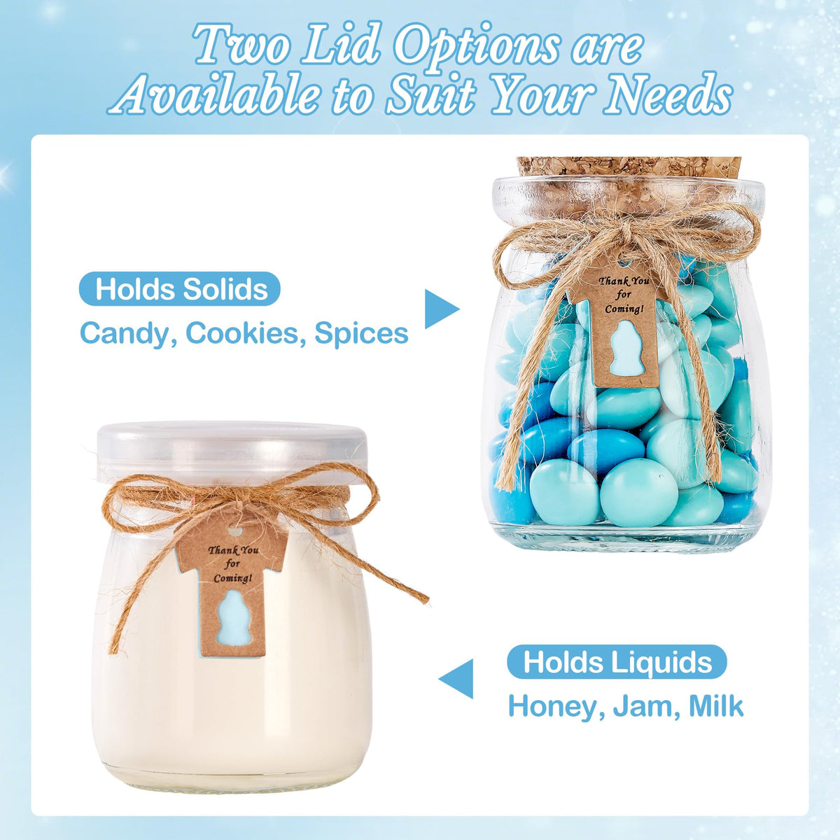 KIVIVO label tags and twine for easy DIY favors