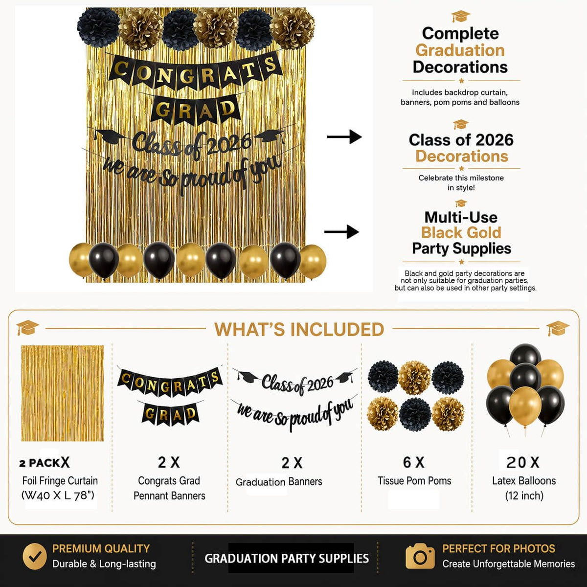 Kiwayo pompoms six-pack give texture to table decor and party backdrops