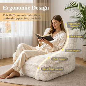 KKdema fireside lazy sofa shape for cozy reading, gaming, and unwinding at home.