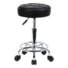 KKTONER round rolling stool cushion for comfortable seating during long sessions.