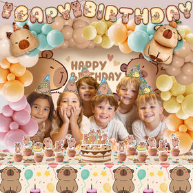 Klarvyius Capybara cake and cupcake toppers for dessert moments