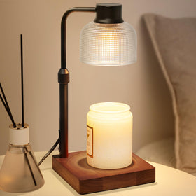 KLL Candle Warmer Lamp with top-down melting for even fragrance release.