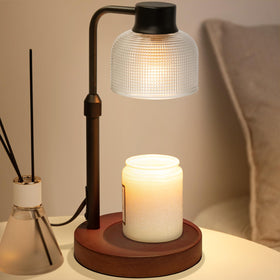 KLL Candle Warmer Lamp with timer safely diffuses fragrance from jar candles