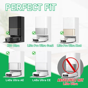 Klypticfit HEPA filters for Dreame L10s Ultra Gen 2 trap fine dust.