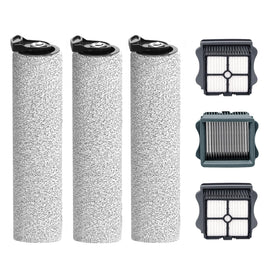 Klypticfit soft roller brushes for S5 fitment improve floor contact