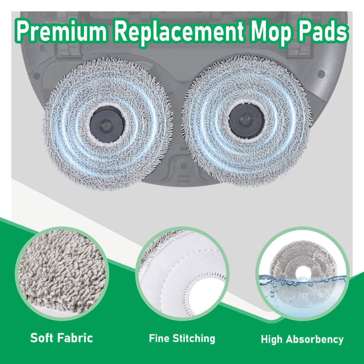 Klypticfit mop pad for Dreame L10S Ultra maintains easy maintenance.