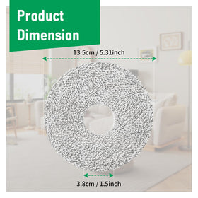 Klypticfit mop pad for Mova V50 Ultra compatible for thorough cleaning.