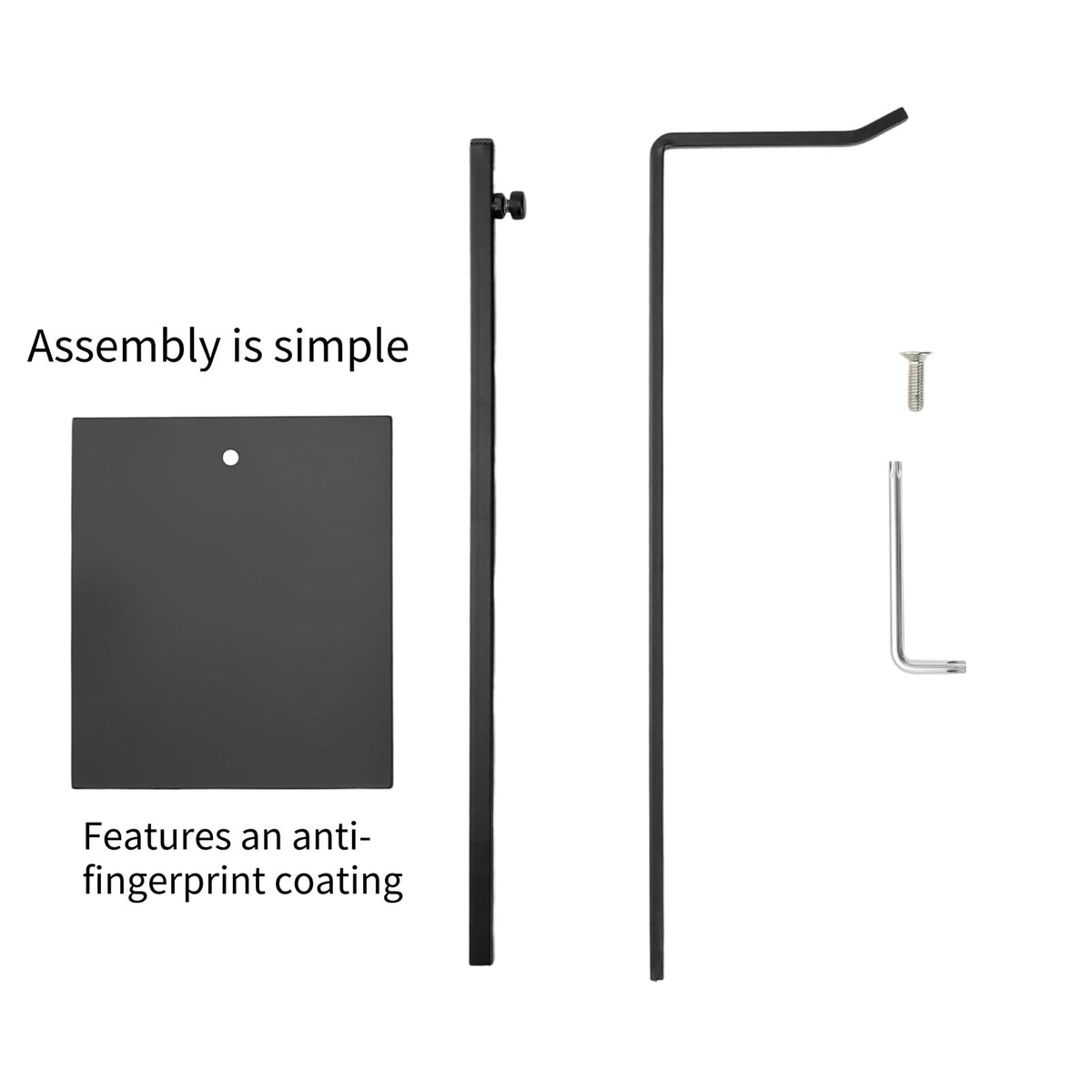 KMtilsh purse display stand packaging shows a two-piece set ready for quick setup