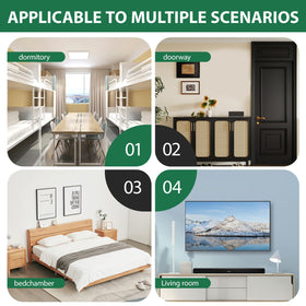 KMUZAWN cupholder attachment adds beverage within reach at the bedside.