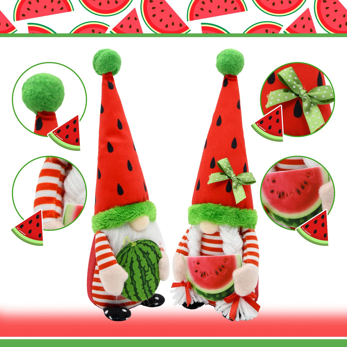KnomeKo Watermelon Decor for Office Desk adding playful seasonal flair
