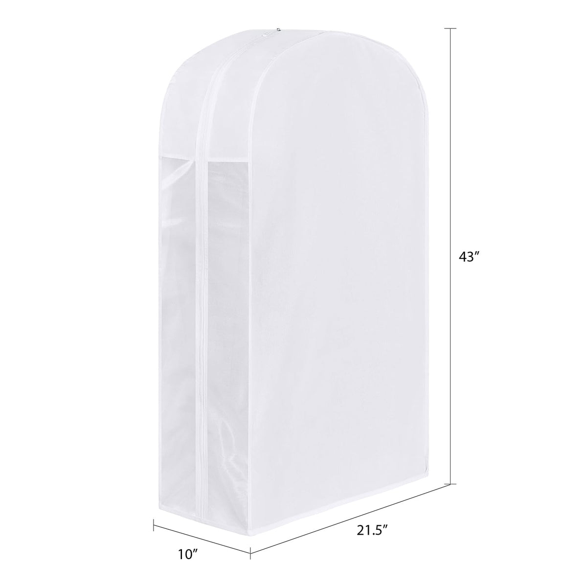 Kntiwiwo 10-inch gusset provides extra space for wrinkle-free storage