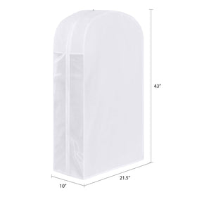 Kntiwiwo 10-inch gusset provides extra space for wrinkle-free storage