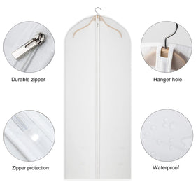 Kntiwiwo 24x60 bags for suits and dresses keep attire organized