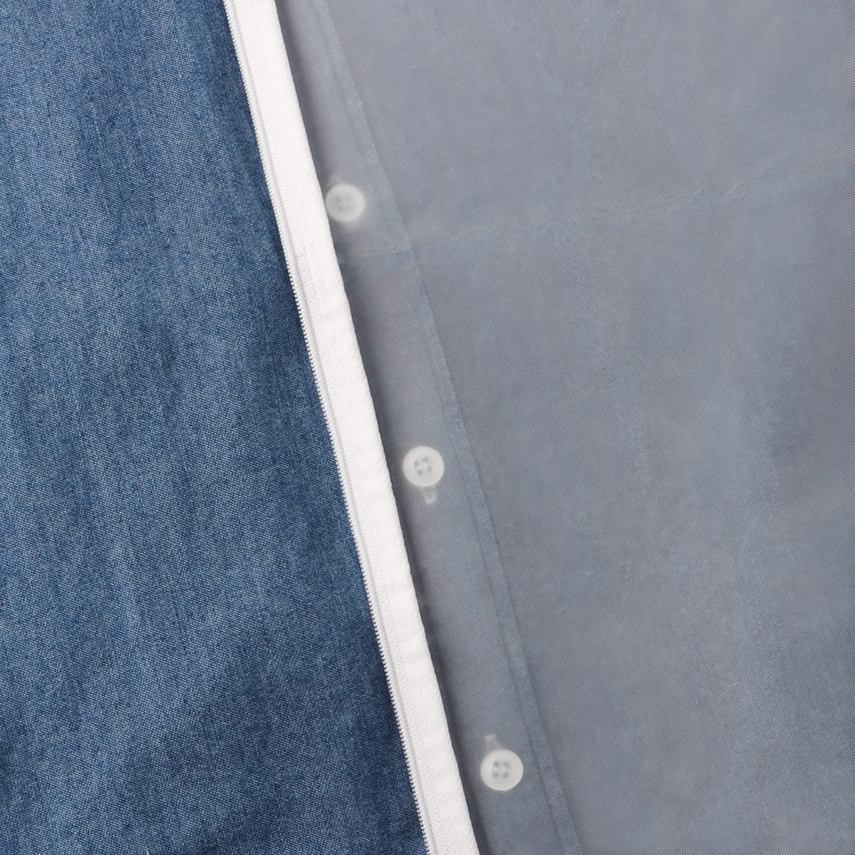 Kntiwiwo transparent garment bags show contents at a glance