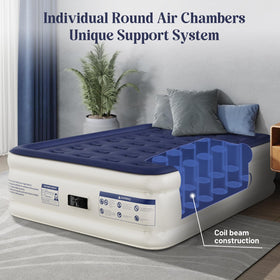 KNZZO waterproof and puncture-resistant mattress for home or outdoors.