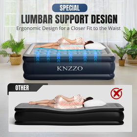 KNZZO guest room setup shows quick readiness for visitors.