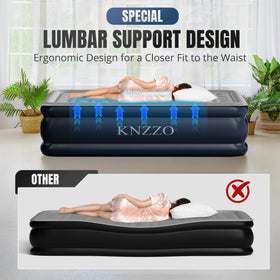 KNZZO ergonomic surface stays comfortable after long use.
