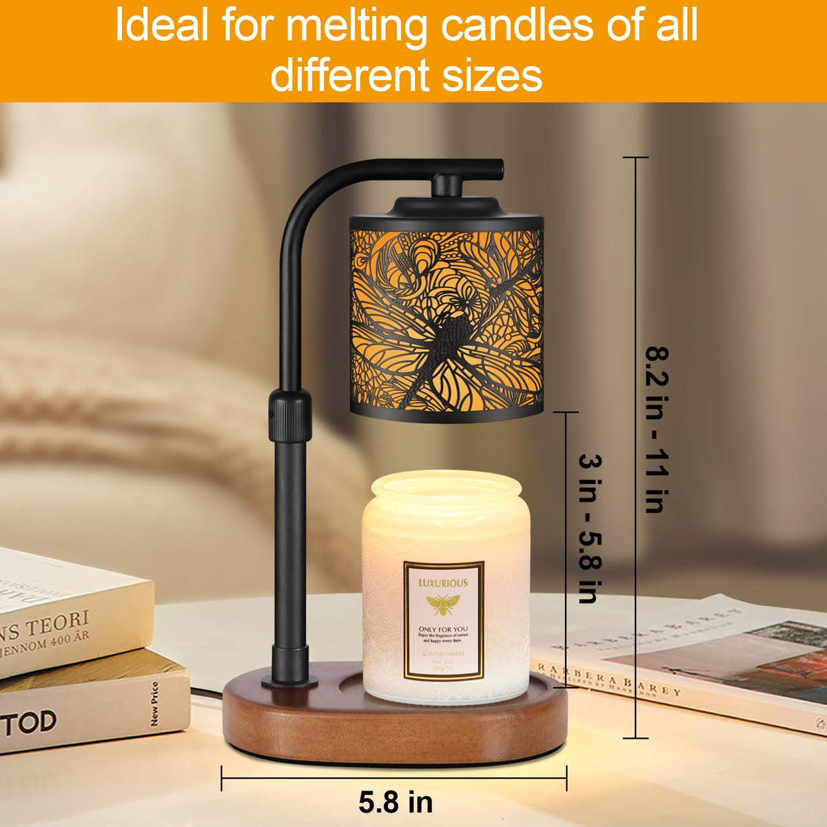 Kobodon gift-ready candle warmer lamp perfect for birthdays and holidays.