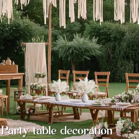 Kocat bedroom decor pampas stems bring natural texture.