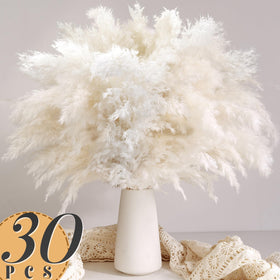 Kocat pampas grass centerpiece for dining table decor.
