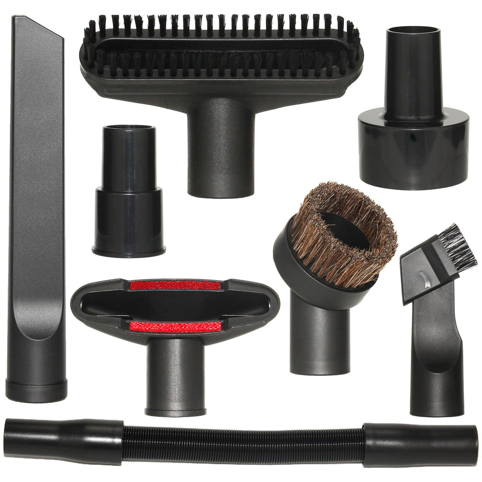 Kodahome extension hose for flexible reach in car and home cleaning.