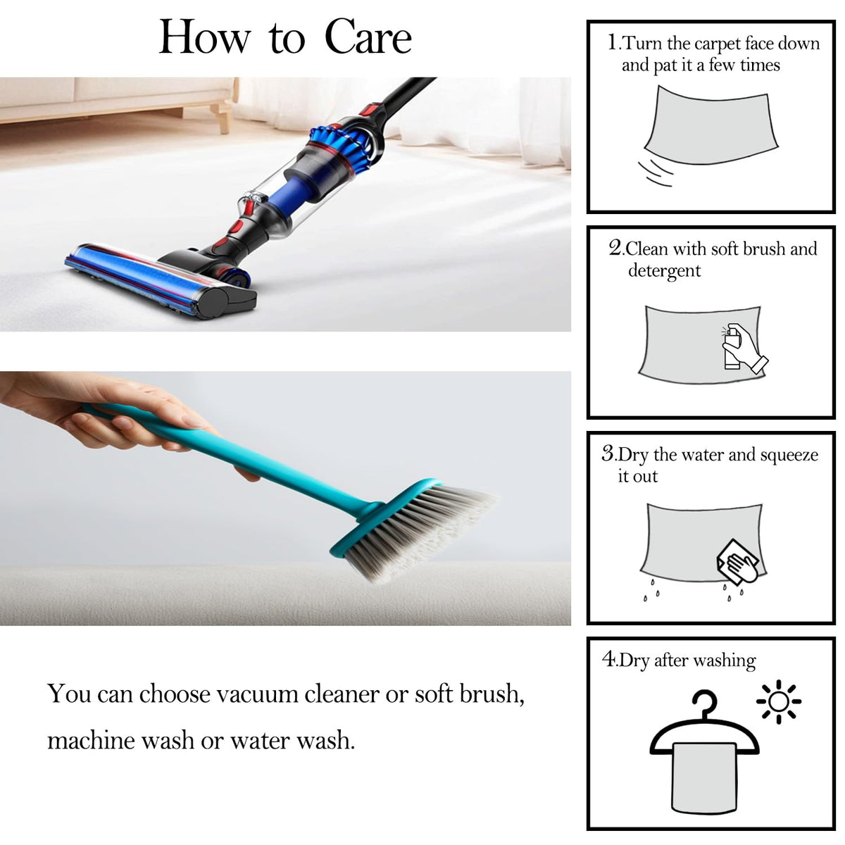kodhyvj gamer rug machine-washable for busy homes