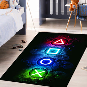 kodhyvj teen gaming carpet, durable polyester and easy cleaning