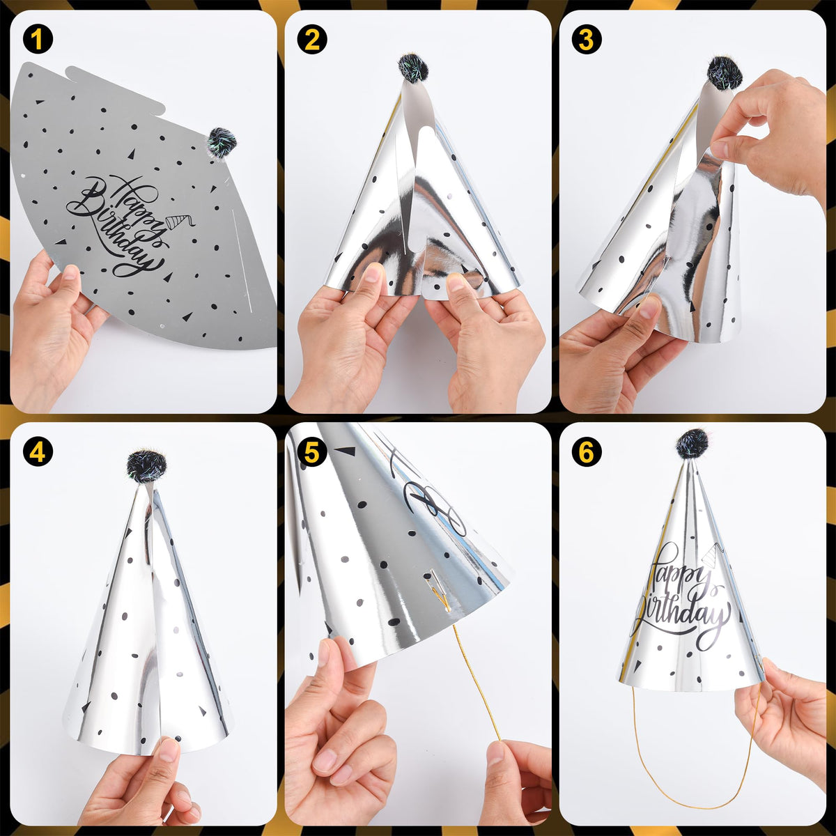 Koeilay party blowers create lively sound effects at gatherings.
