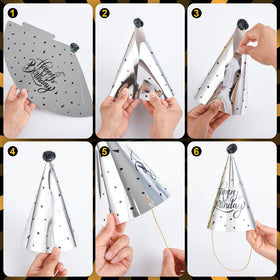 Koeilay party blowers create lively sound effects at gatherings.