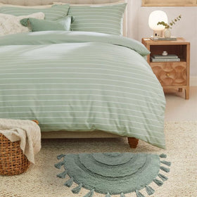 KOEXM crochet cotton rug makes a thoughtful gift for home decor lovers