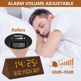 Kogonee clock snooze feature adds extra rest time