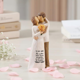 Kohehe anniversary figurine gift, a vivid resin keepsake for lasting memories