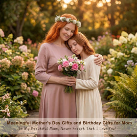 Kohehe mom gift from daughter statue celebrating cherished moments.