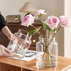 KOIUEYW tall vase for flowers ideal for kitchen and living spaces.