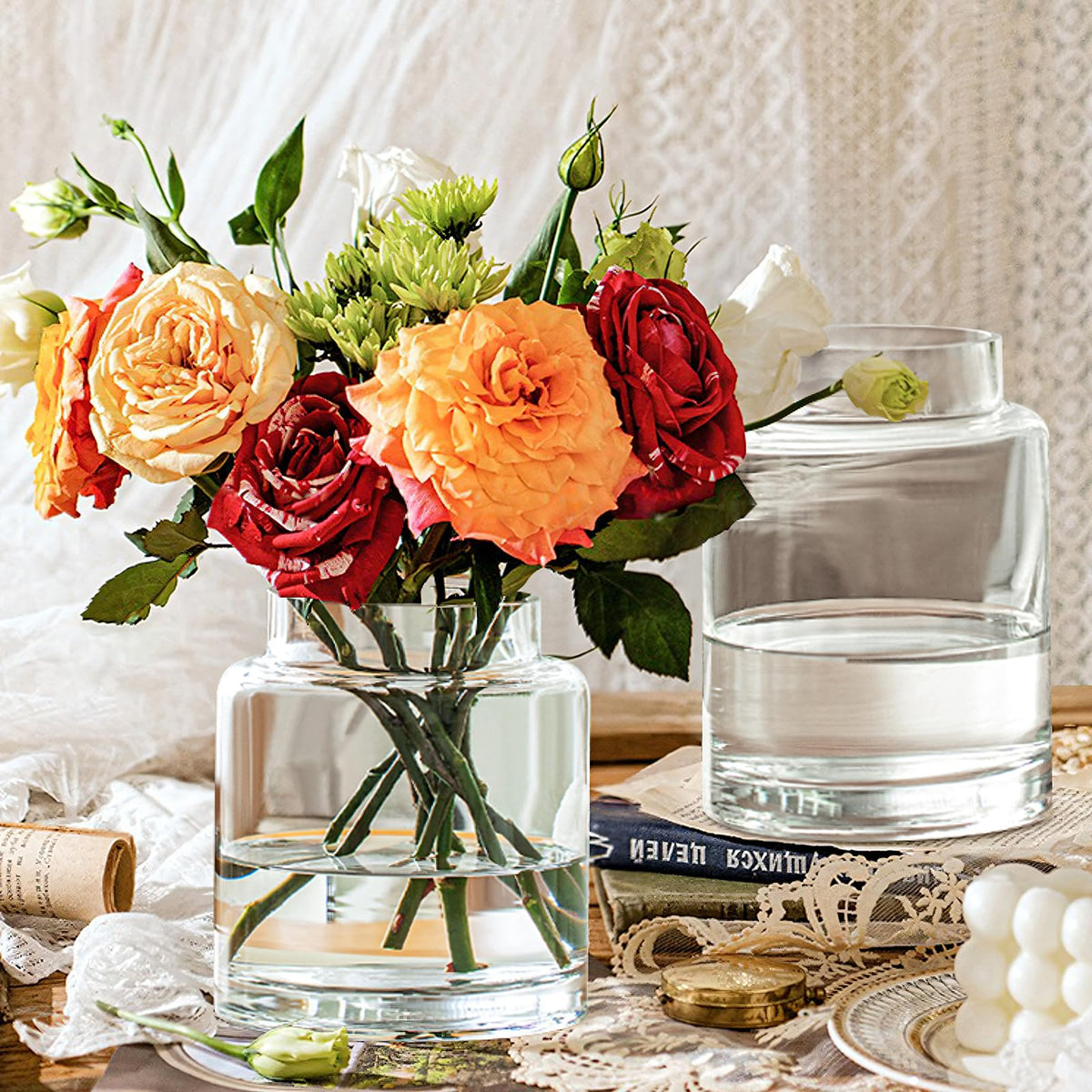 KOIUEYW packaging ensures safe delivery of glass vases.