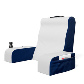 Kolbs bed wedge pillow with solid foam for steady support during reading