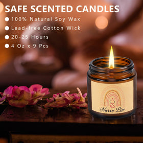 Kolewo4ever nurse survival-kit themed candles for office or classroom