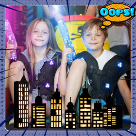 Kolldenn 3D city skyline boxes for guest treats and display