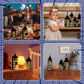 Kolldenn illuminated party boxes for photos and tables