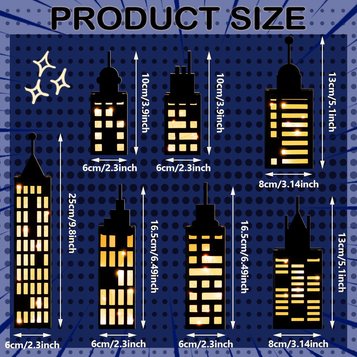 Kolldenn skyscraper hero box design for party accents