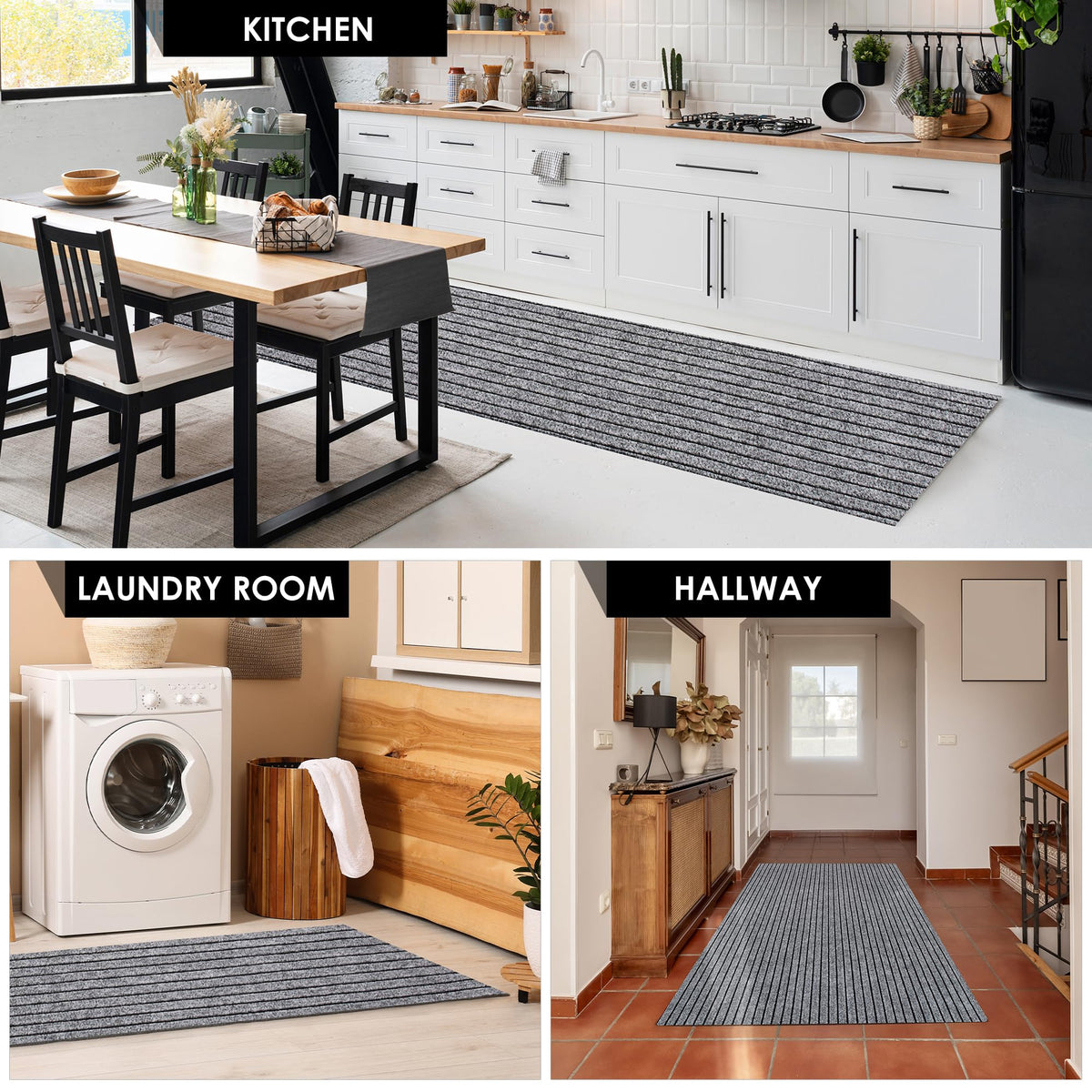 Koloko custom size 2x6 fits long hallways precisely.